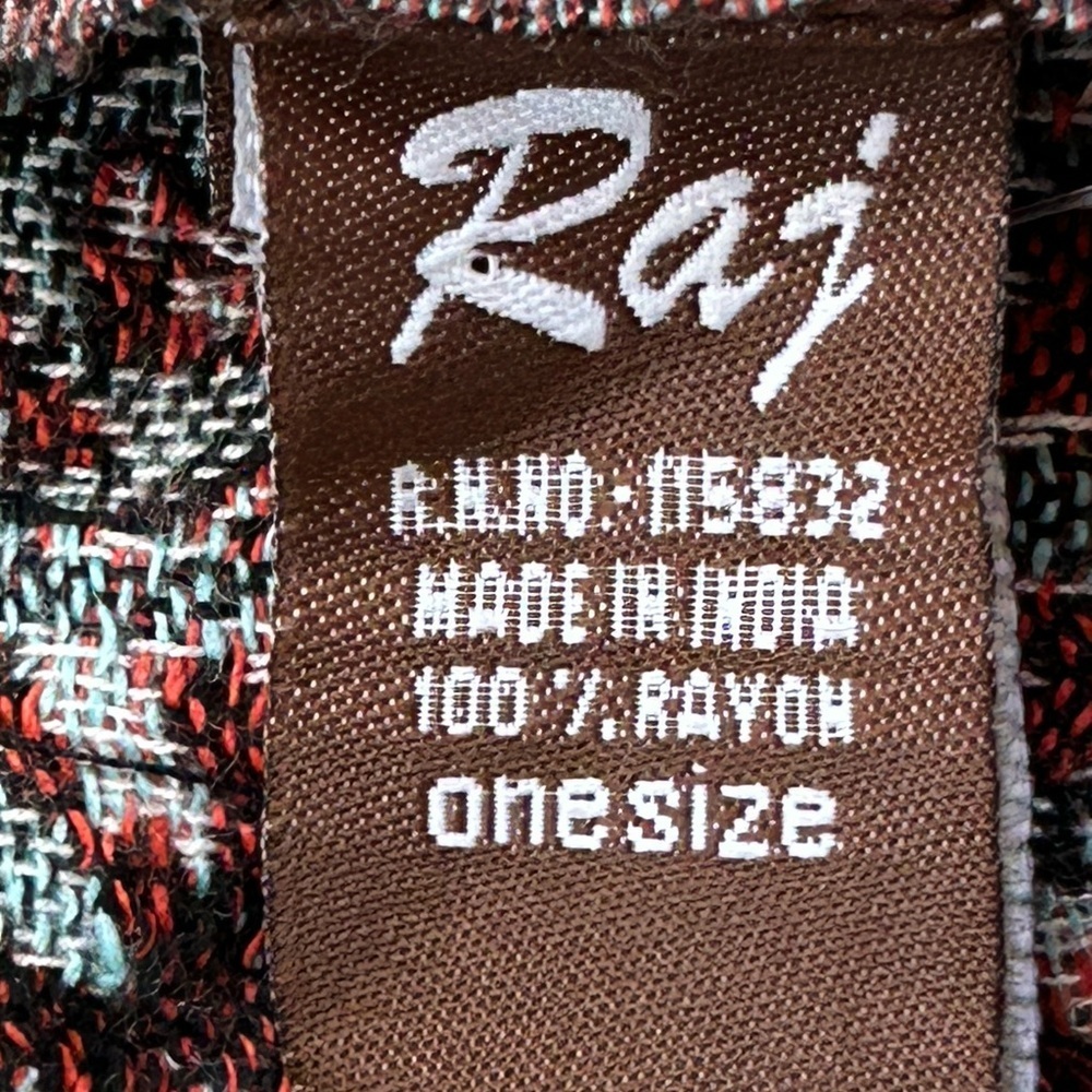 NWT Raj Multicolor Lightweight Scarf - Picture 9 of 11